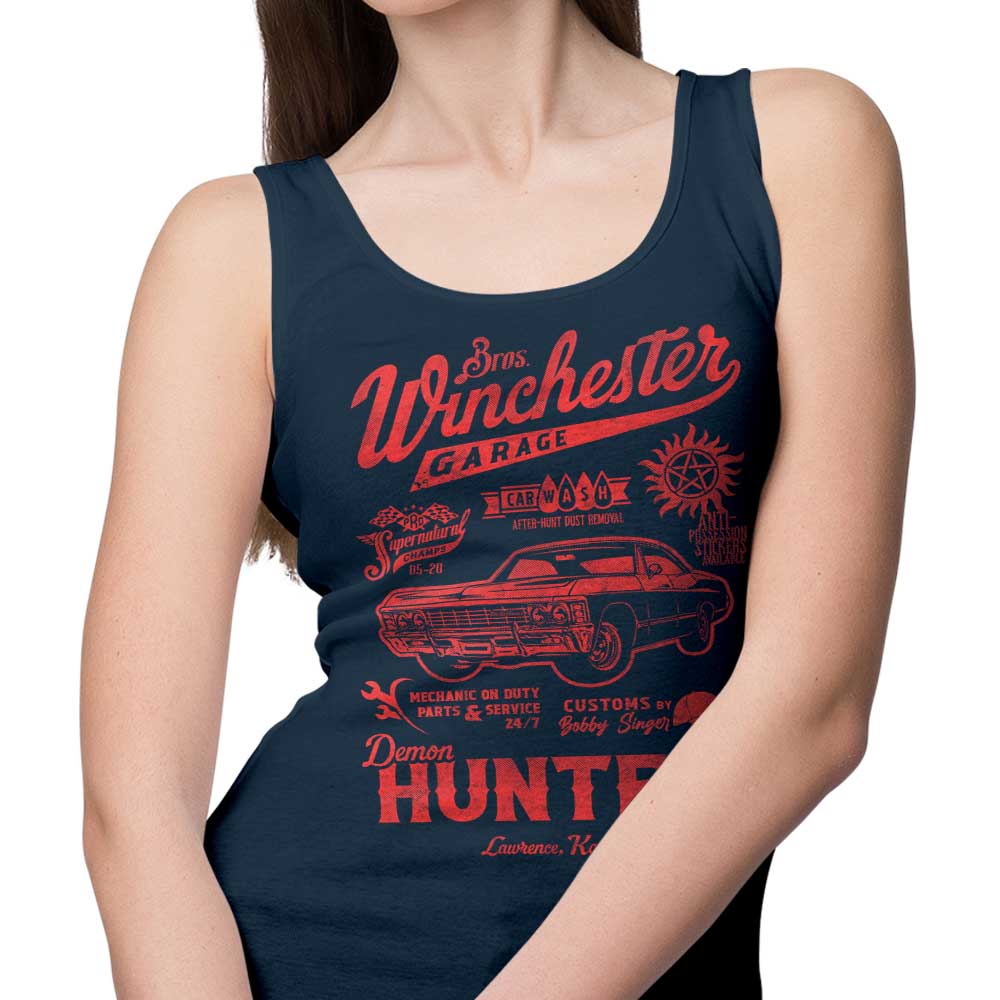 Arinesart's Stylish Winchester Garage Tank Top