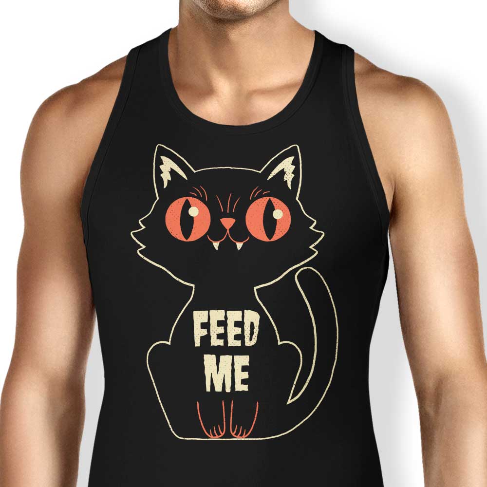 Comfortable DinoMike 'Feed Me' Men's and Women's Tank Tops