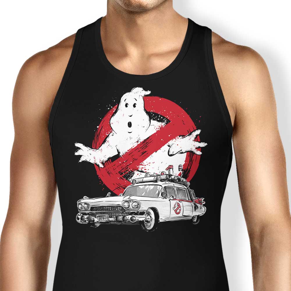 Dr. Monekers' Ecto Sumi-e Stylish Tank Top