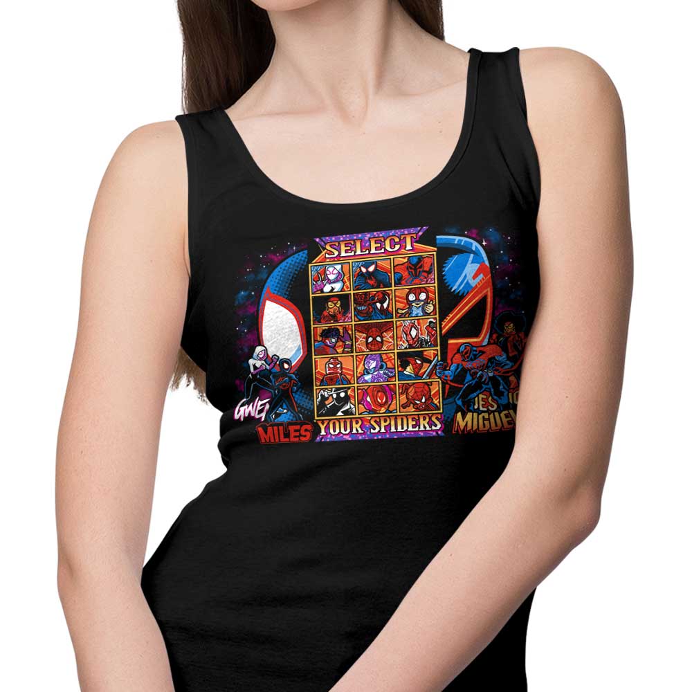 Spiders Clash-themed Men's Tank Top