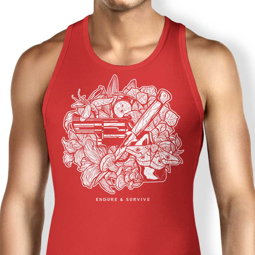 Demonigote Endure and Survive Branded Men's and Women's Comfortable Tank Tops