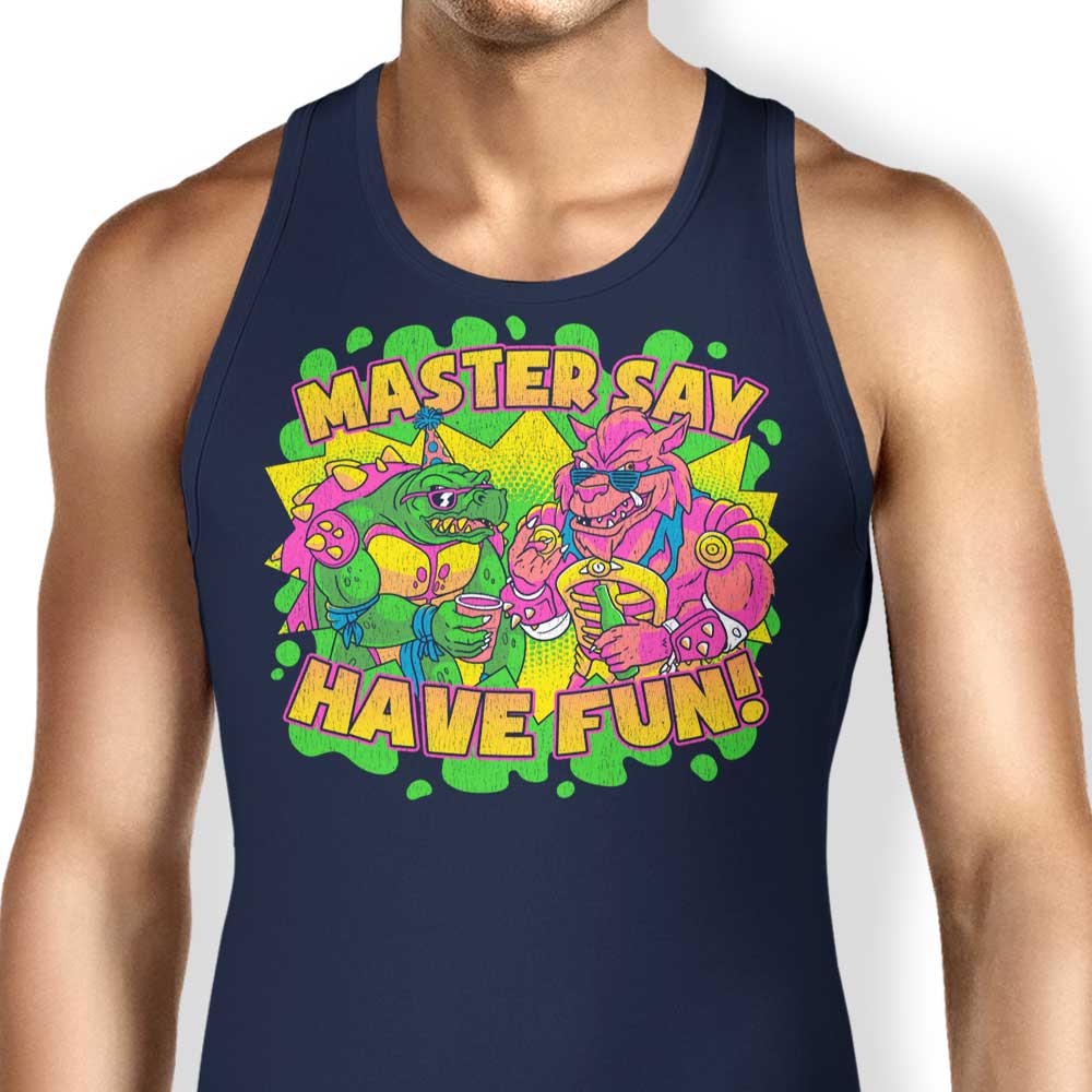 Enjoyable Clay Graham Art Tank Tops for Men and Women