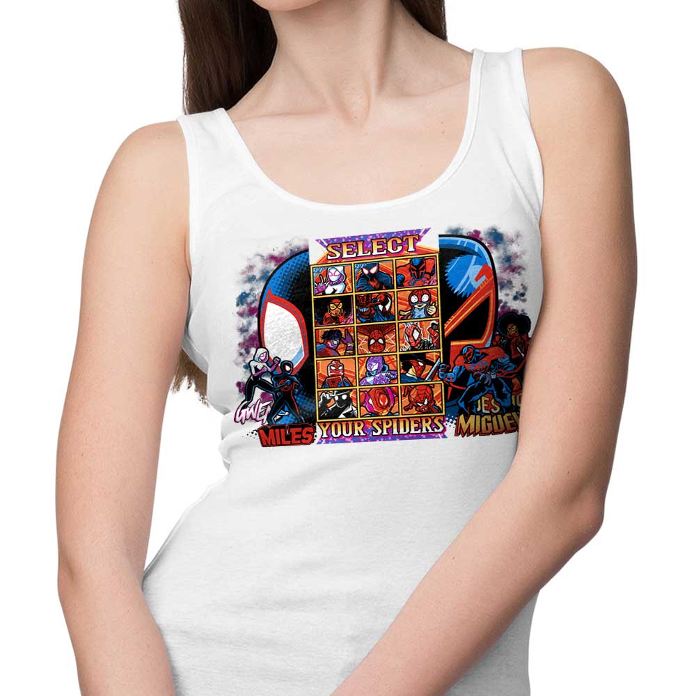 Spiders Clash-themed Men's Tank Top