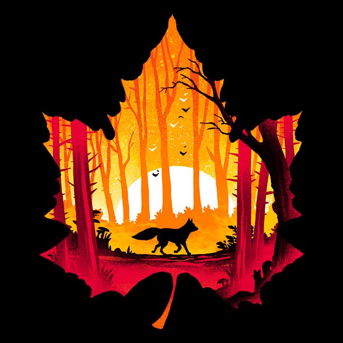 Alemaglia's Cozy Sunset Fox Unisex and Women's Tank Tops