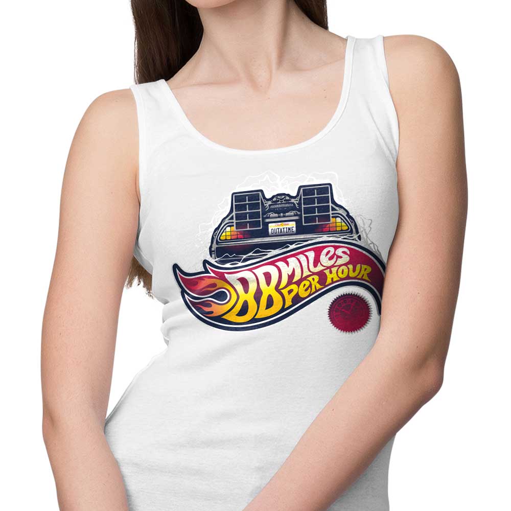 Hot Wheels Inspired Future-themed Men's and Women's Unisex Tank Tops