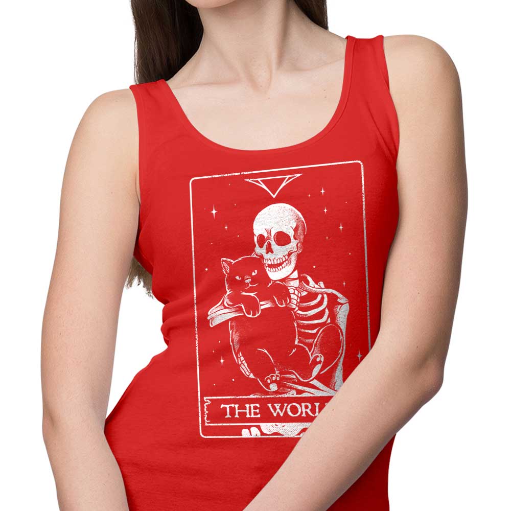 Edu.Ely's Educational Tank Top Featuring 'The World'