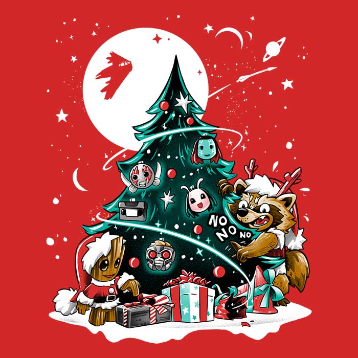 Alemaglia's Galaxy Christmas-themed Unisex and Women's Tank Tops