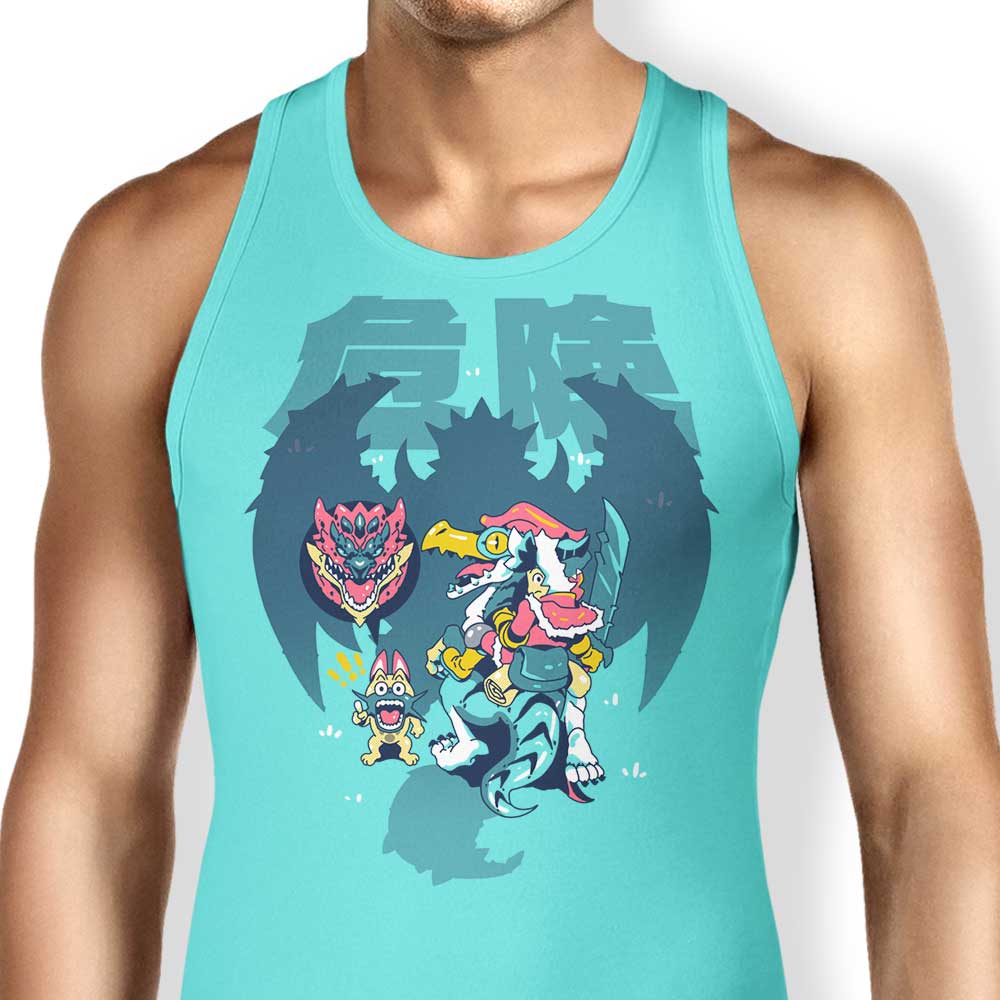 Sketchdemao's 'Danger is Coming' Comfortable Unisex and Women's Tank Tops
