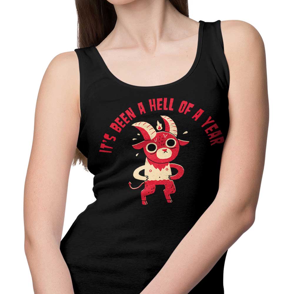 DinoMike's 'Hell of a Year' Comfortable Unisex and Women's Tank Tops