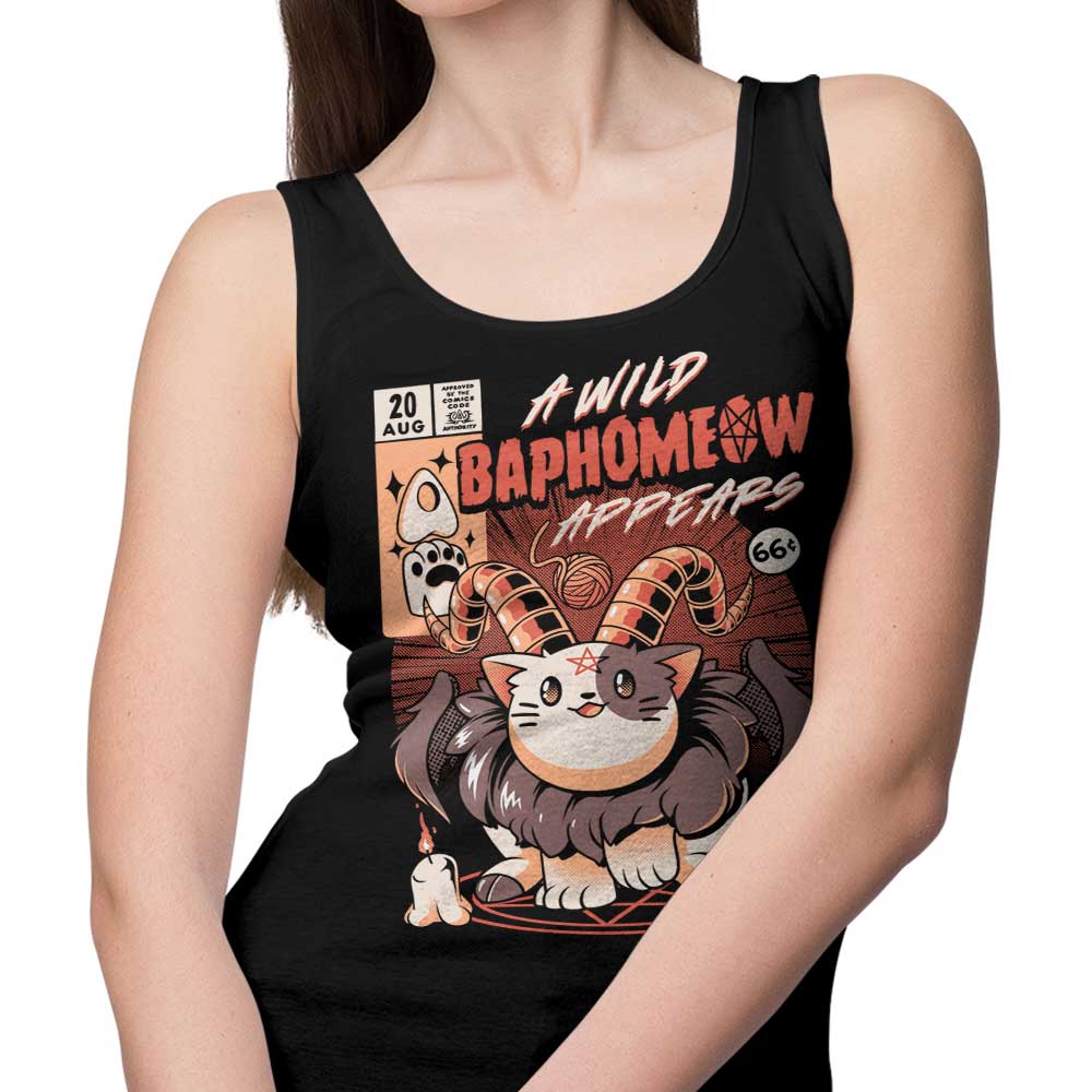 Ilustrata Baphomeow Comfortable and Lightweight Tank Tops for Men and Women