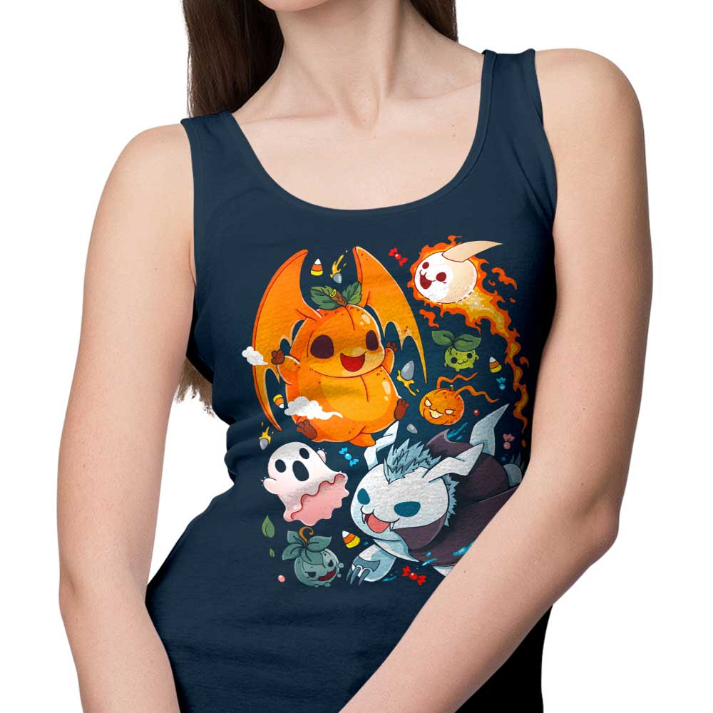 Digital Halloween Comfortable Men's and Women's Tank Tops