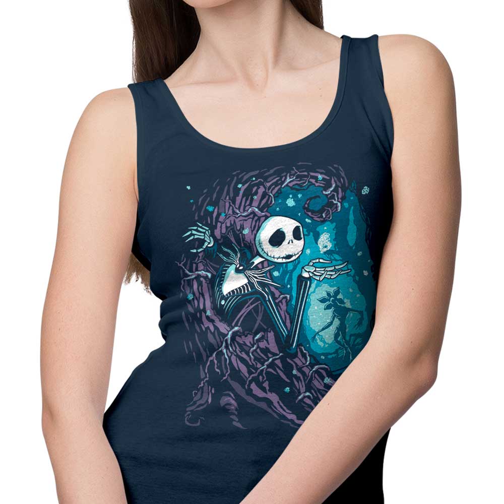 Comfortable 'Upside Down Town' Unisex and Women's Tank Tops