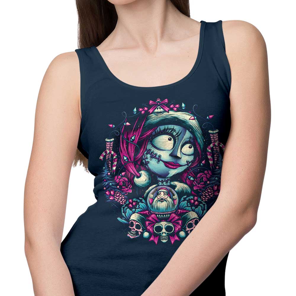 Christmas-themed Ragdoll Design Tank Top for Fashionable Wear