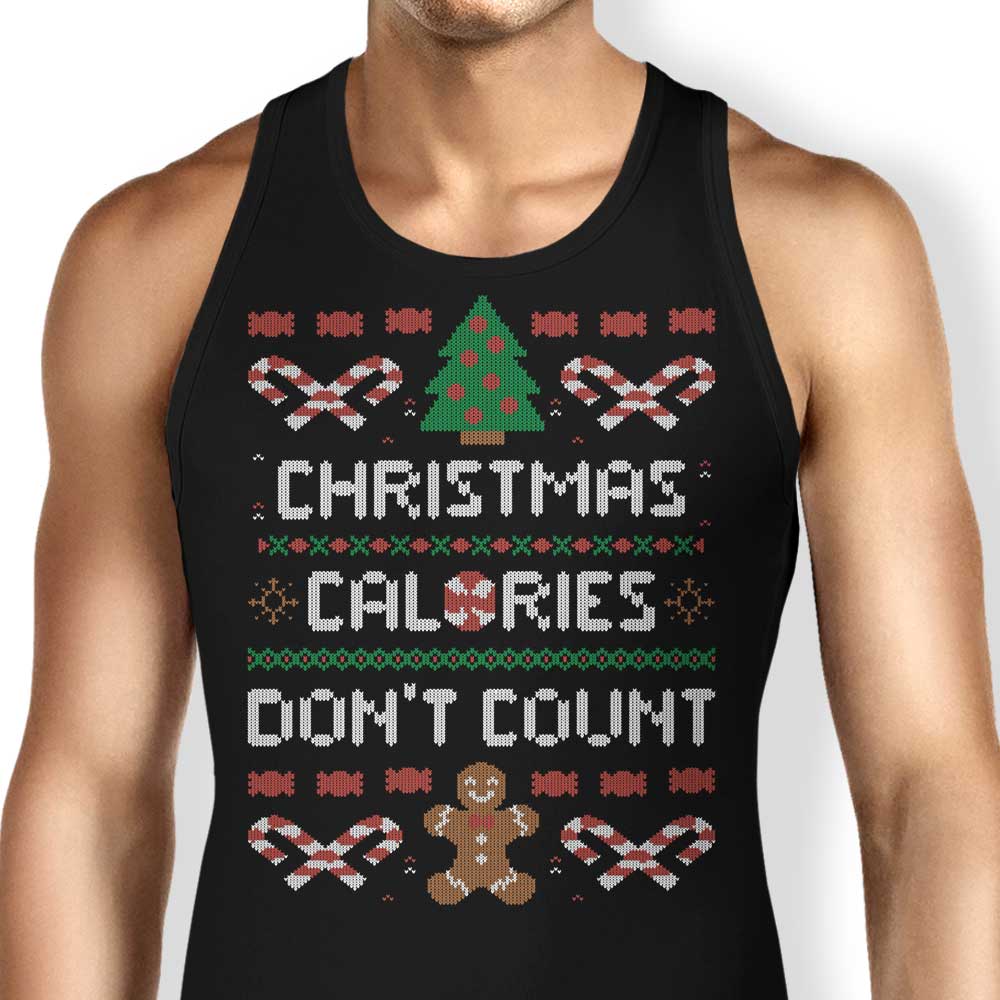 Edu.ely's Christmas Calories-Free Comfort Tank Tops