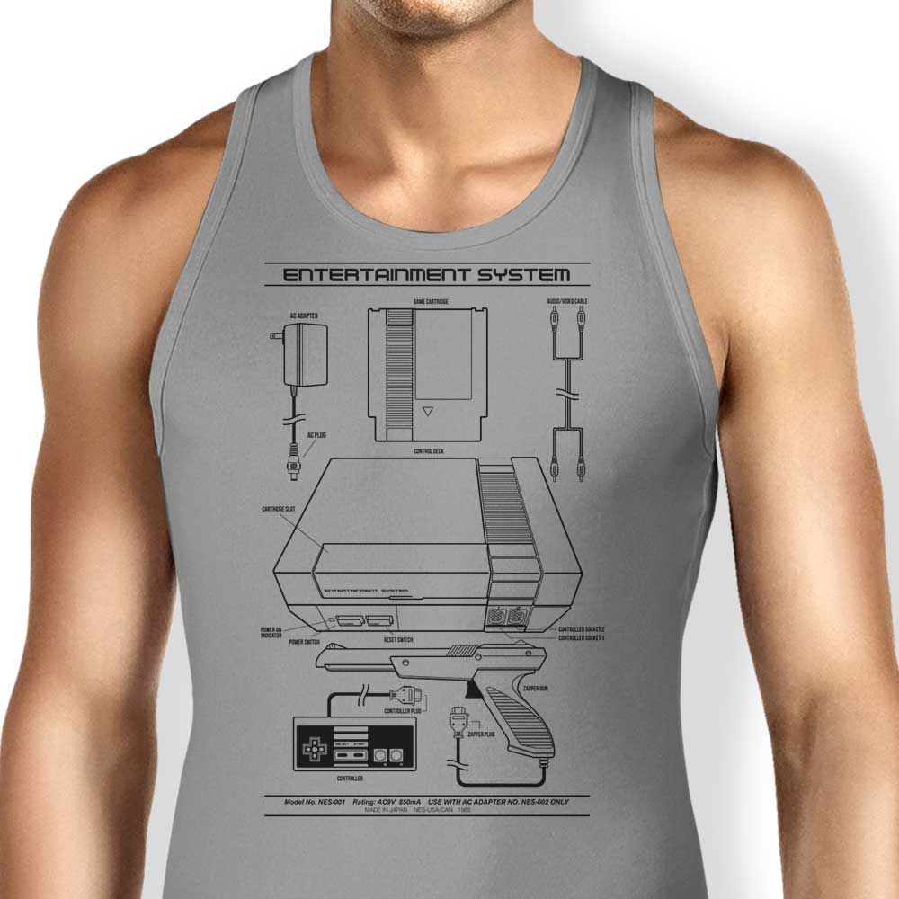 Alternative Adam Works Entertainment System Tank Top