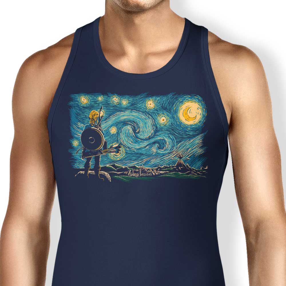 Ddjvigo's Cozy and Lightweight Starry Wild Tank Tops for Men and Women