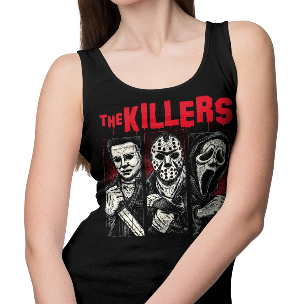Glitchygorilla's Cool Tattooed Killers Tank Top