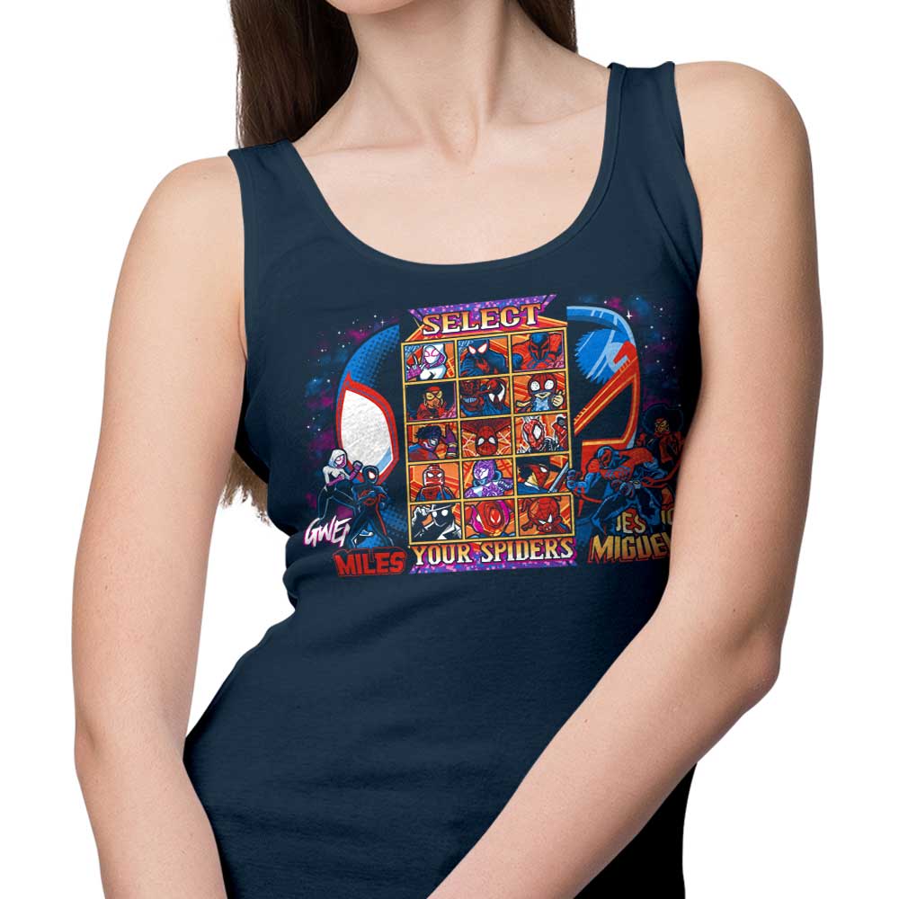 Spiders Clash-themed Men's Tank Top