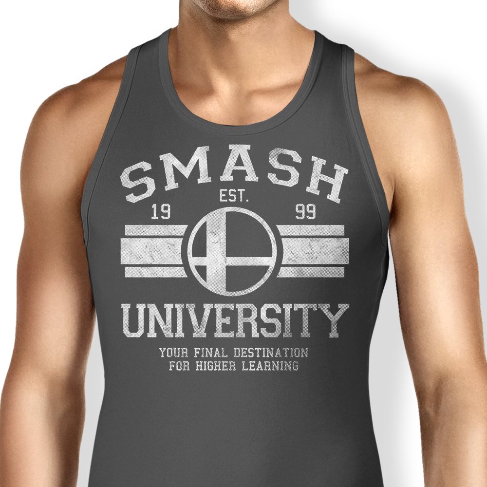 Smash University Men's and Women's Unisex Stylish Tank Top