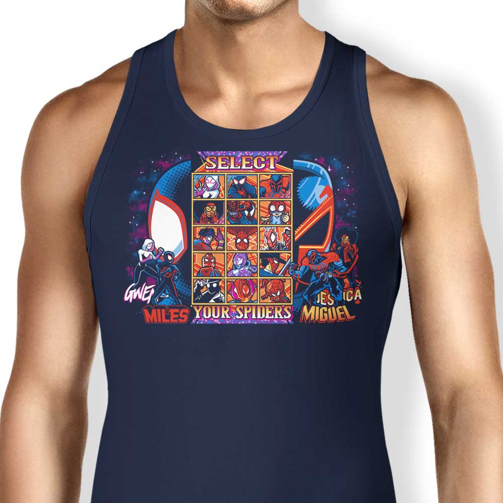 Spiders Clash-themed Men's Tank Top