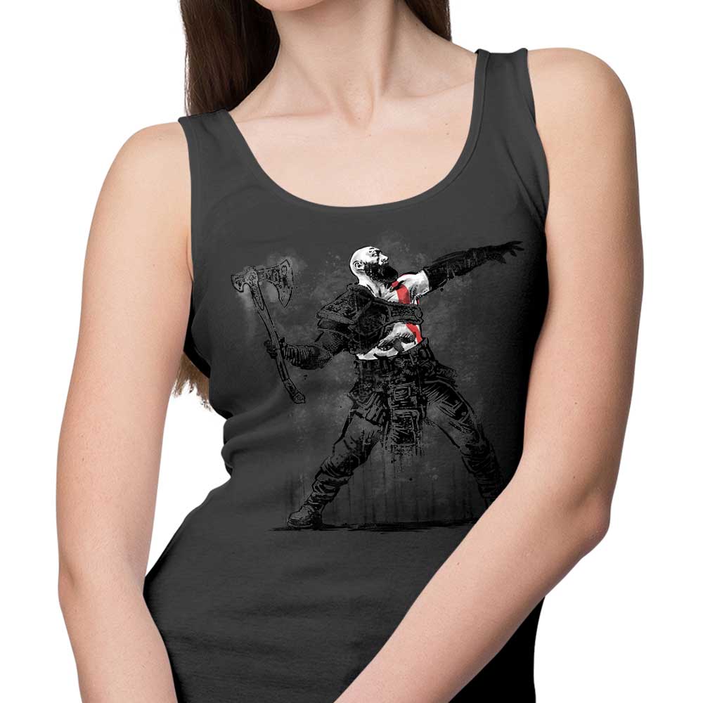 Zascanauta's Comfortable God Throwing Axe Men's/Unisex & Women's Tank Tops