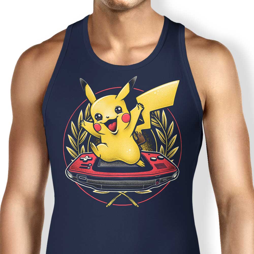 Unique Static Design Tank Top by Glitchygorilla