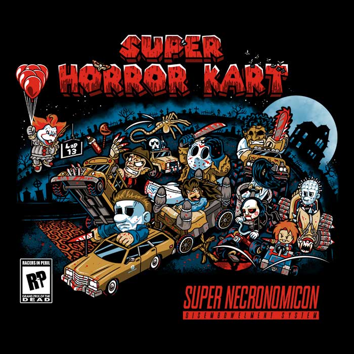 Super Scary Kart Themed Tank Top by Prime Premne Design