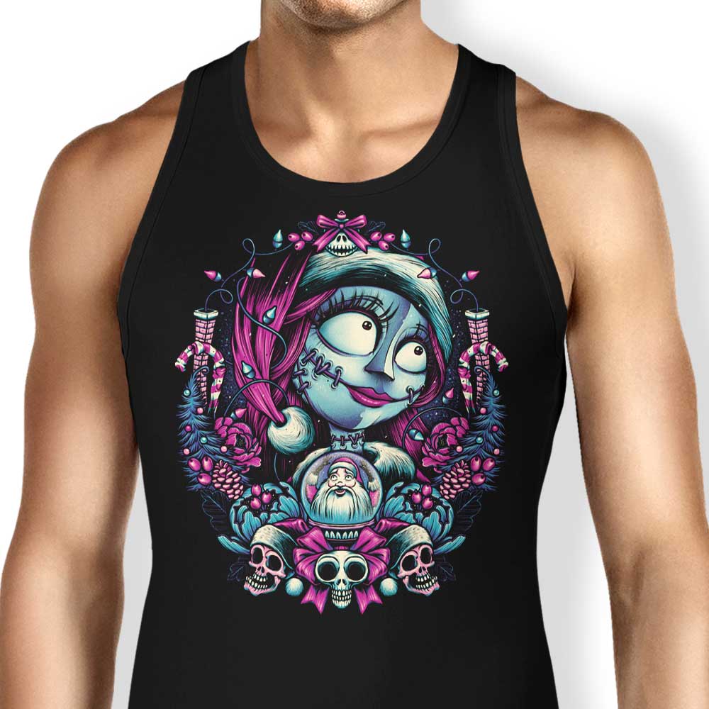 Christmas-themed Ragdoll Design Tank Top for Fashionable Wear