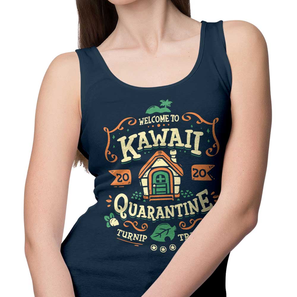 Adorable Kawaii Quarantine Men's and Women's Tank Tops