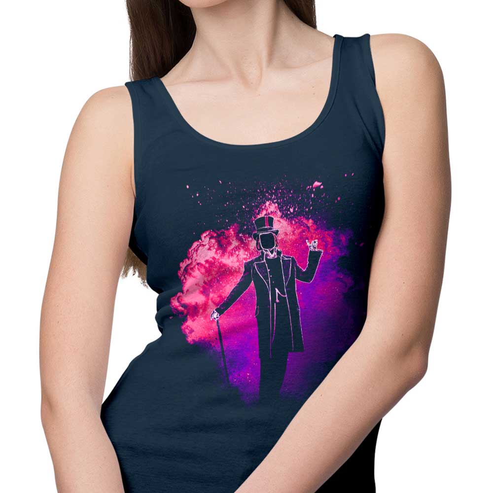 Donnie Illustrations' Cozy Chocolate Factory Soul Tank Tops