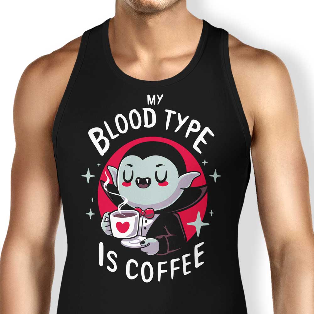 Typhoonic Art's Comfortable Coffee Vampire Tank Tops for Men and Women