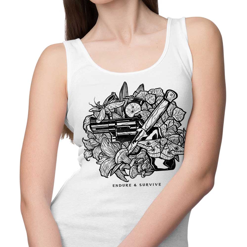 Demonigote Endure and Survive Branded Men's and Women's Comfortable Tank Tops