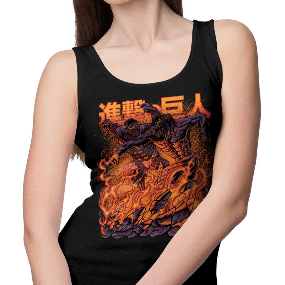 Eren x Reiner - Stylish Men's and Unisex Tank Top for All Occasions