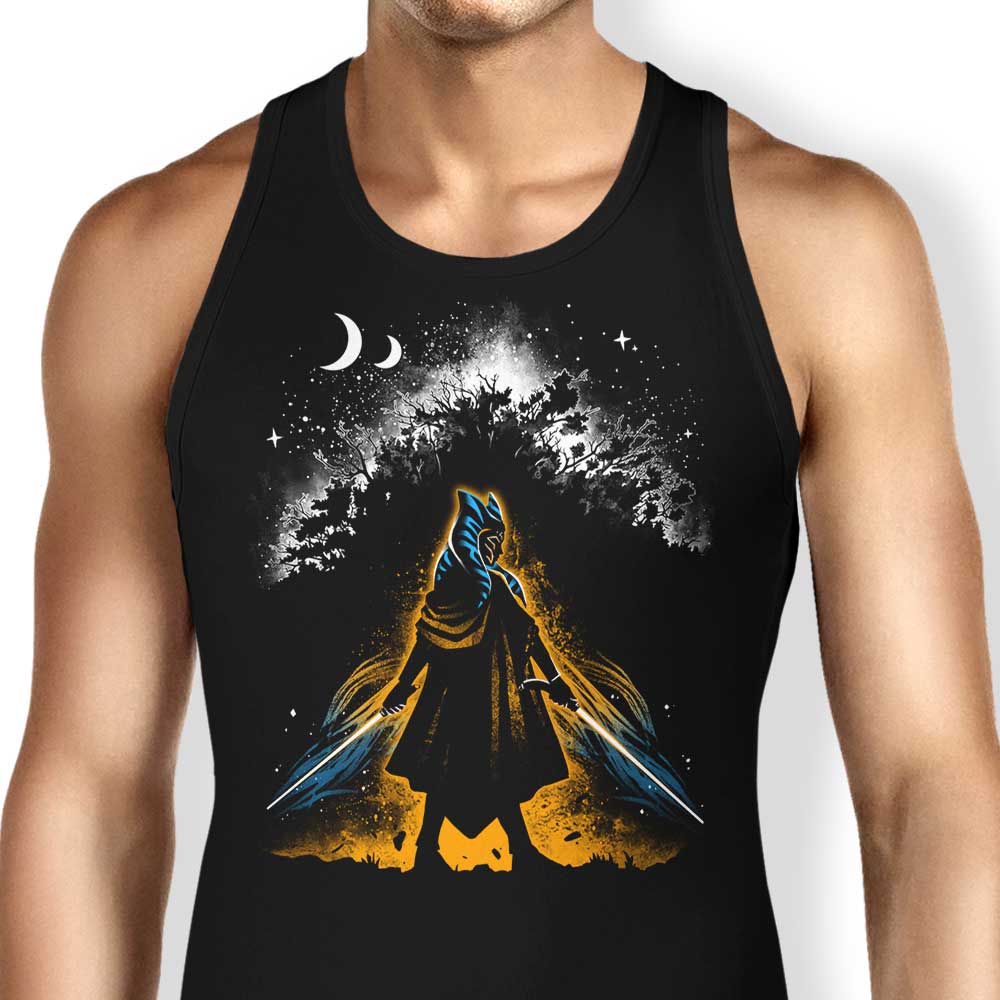 Alemaglia's Comfortable Twin Blade Fulcrum Unisex and Women's Tank Tops