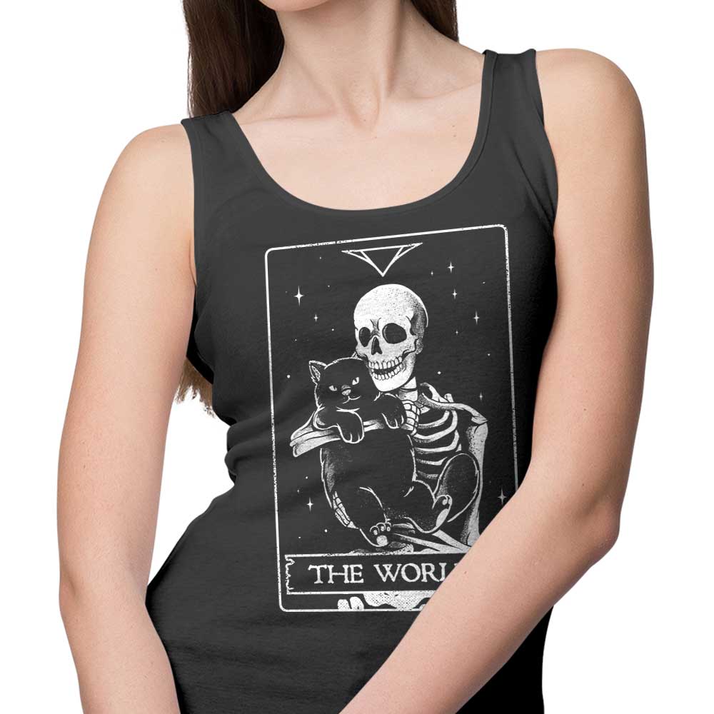 Edu.Ely's Educational Tank Top Featuring 'The World'