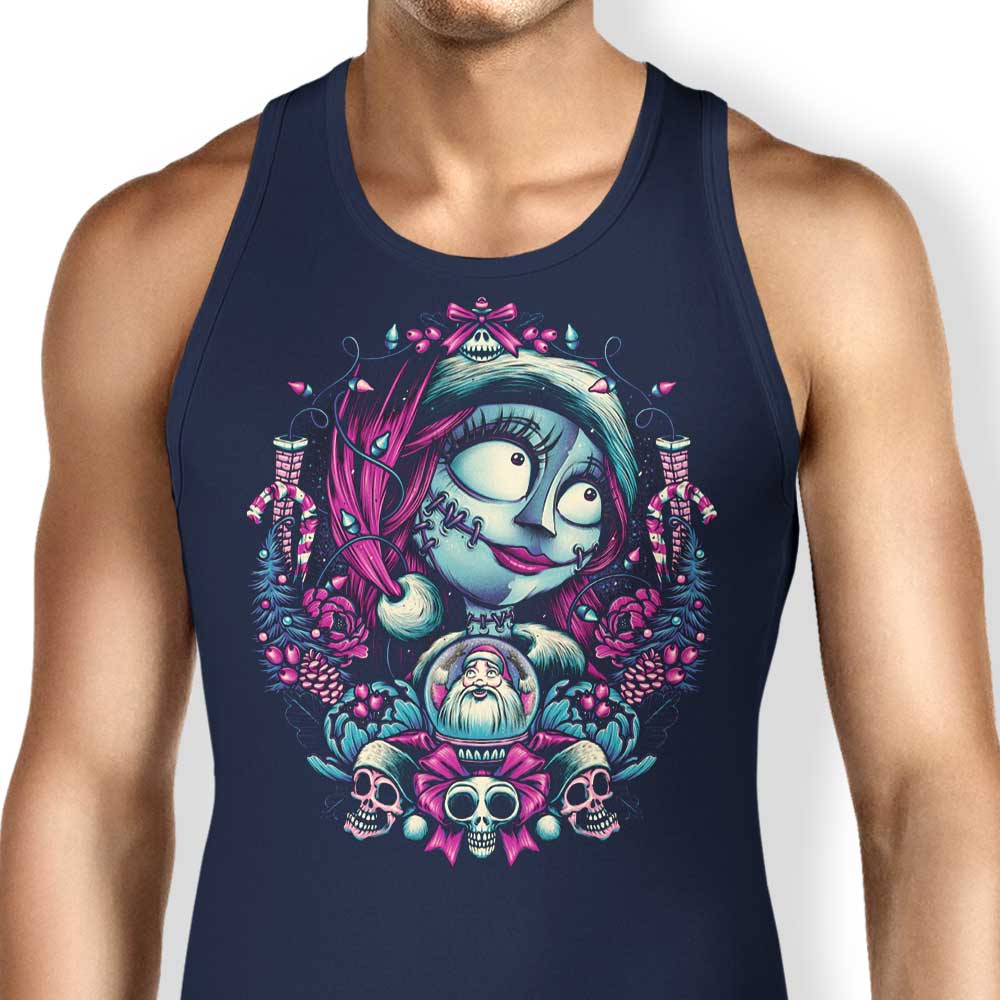 Christmas-themed Ragdoll Design Tank Top for Fashionable Wear