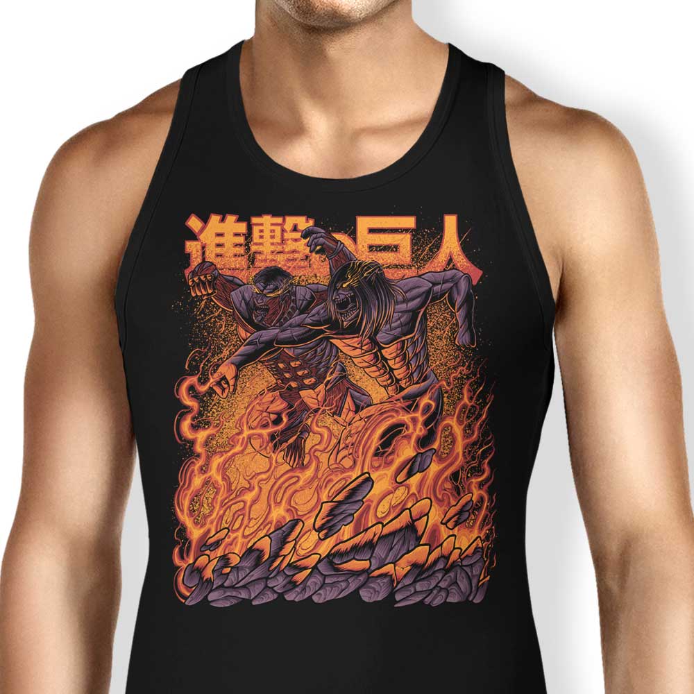 Eren x Reiner - Stylish Men's and Unisex Tank Top for All Occasions