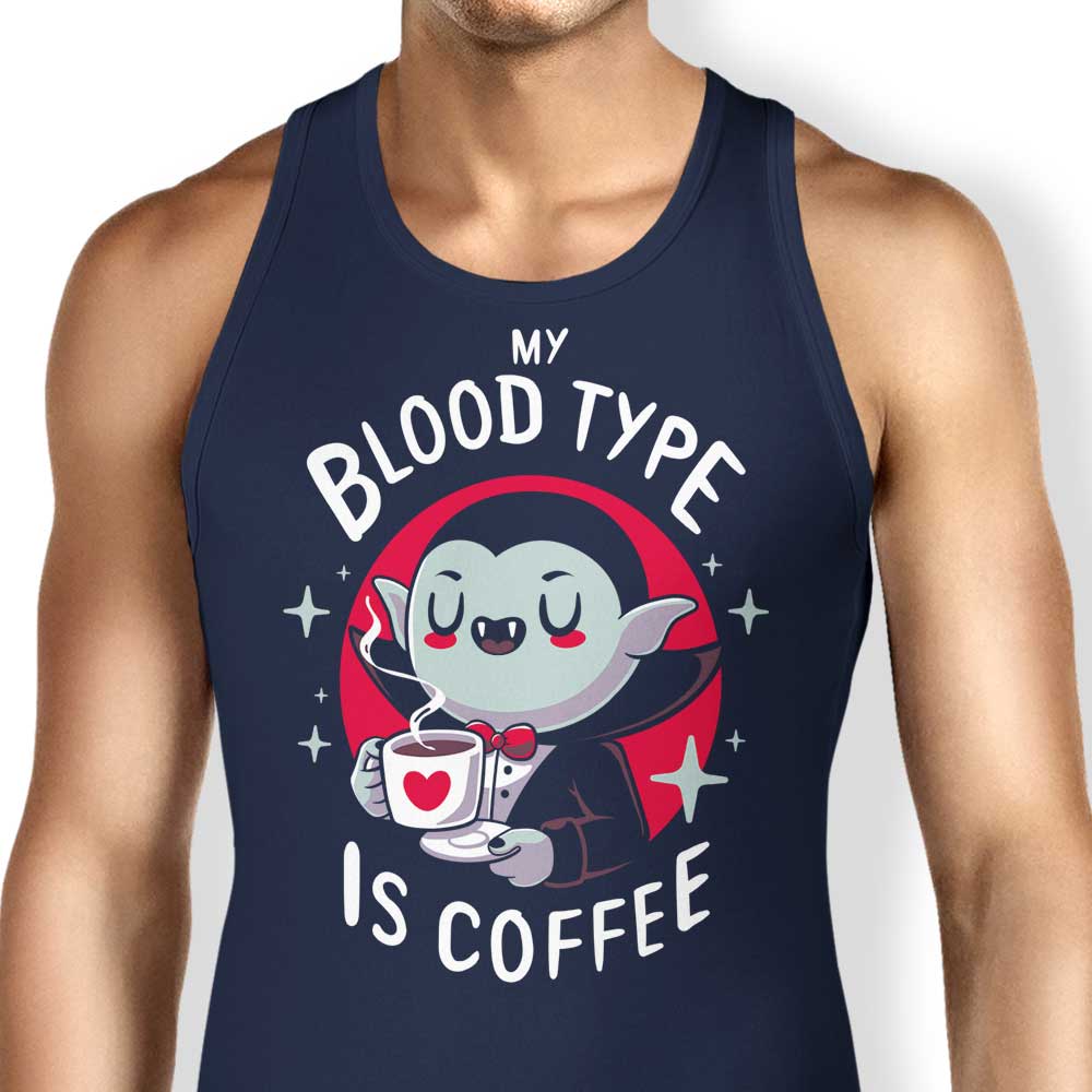 Typhoonic Art's Comfortable Coffee Vampire Tank Tops for Men and Women