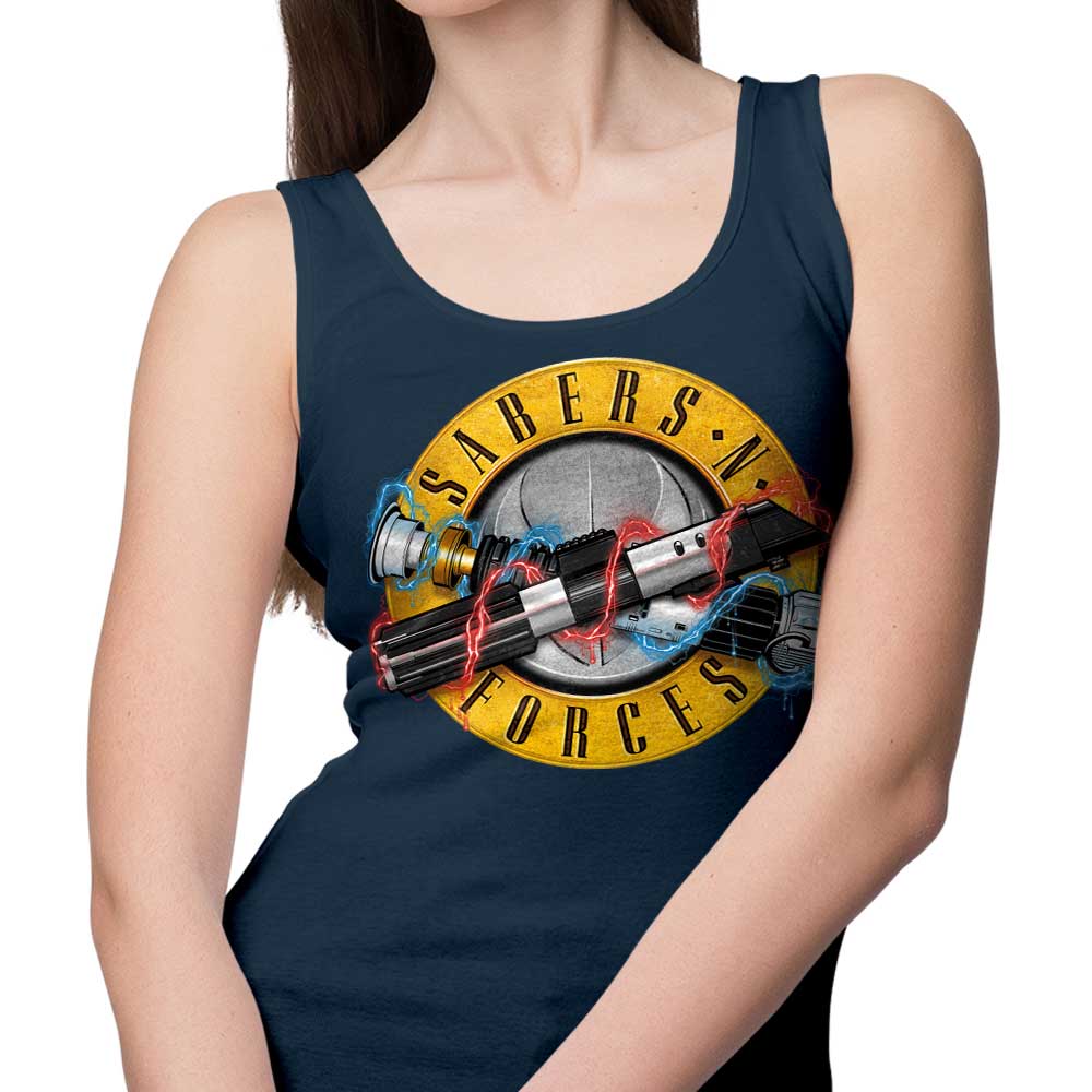 Sabers N' Forces Branded Men's and Women's Comfortable Tank Tops