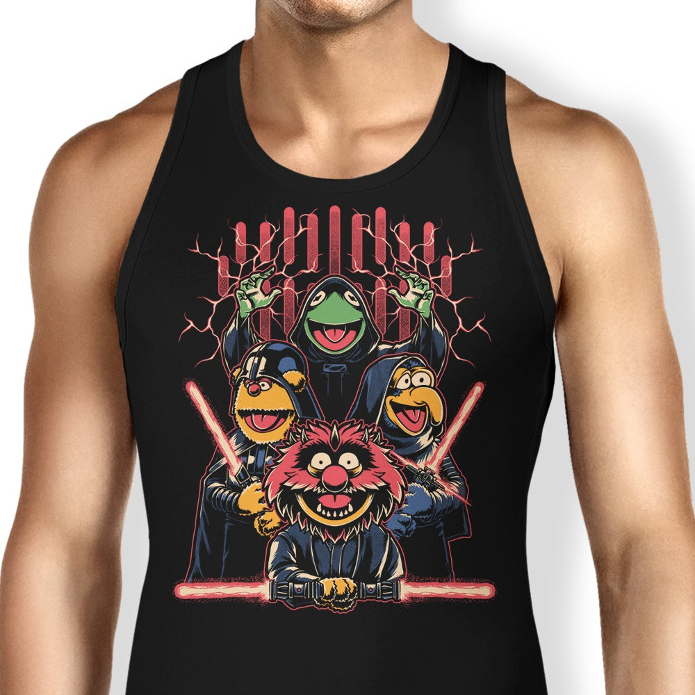 Studio Mootant's Spooky Evil Dark Puppets Tank Top