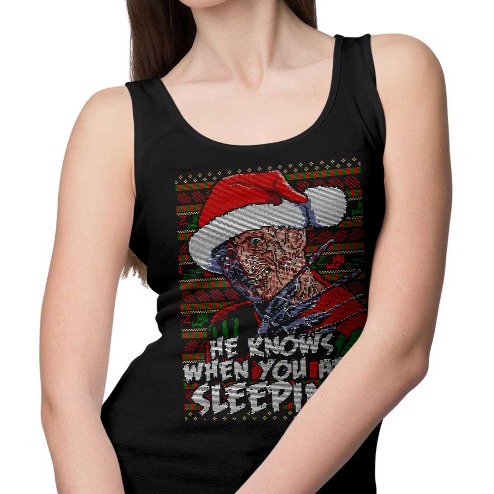 Stylish Ugly Nightmare Design Tank Top Sweater