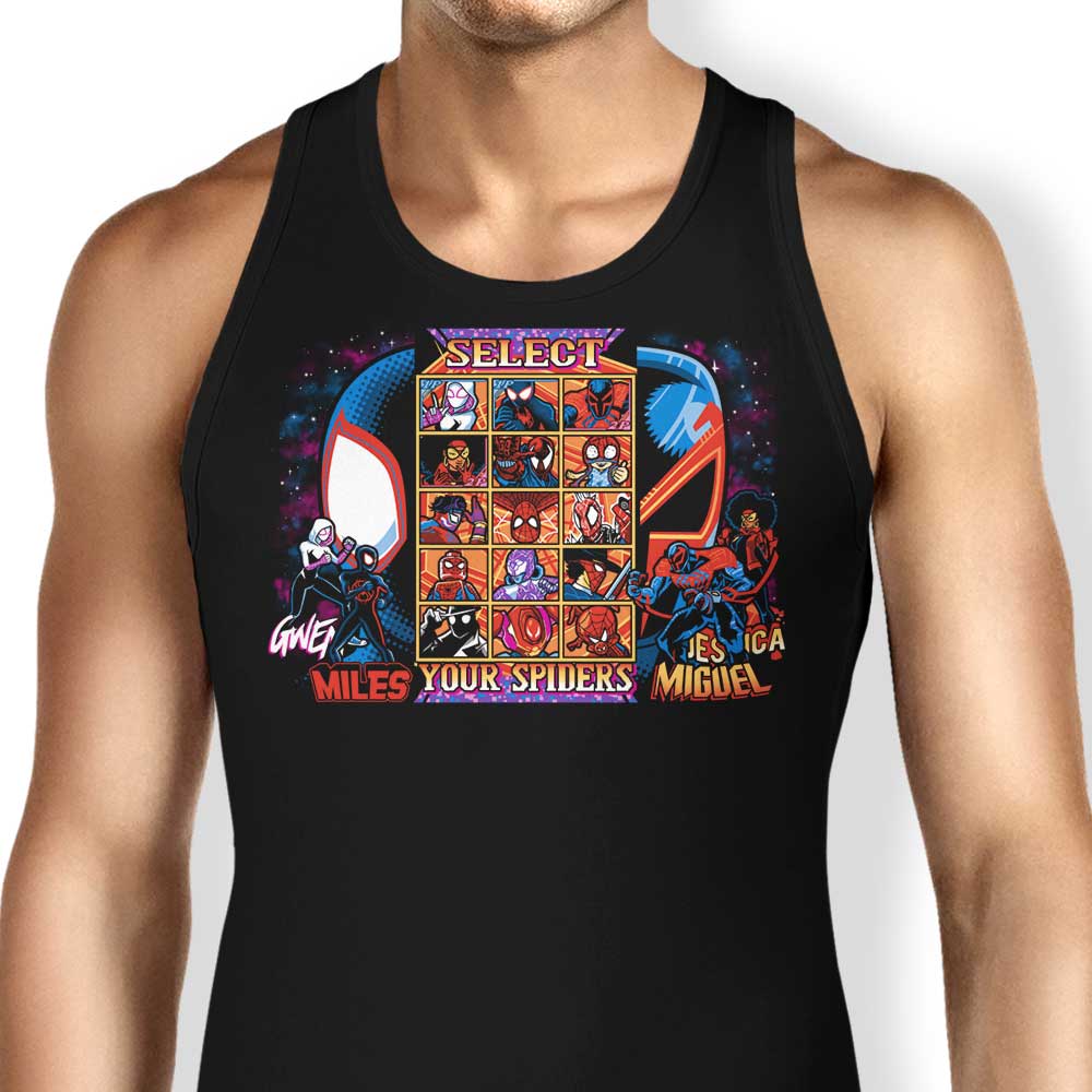 Spiders Clash-themed Men's Tank Top