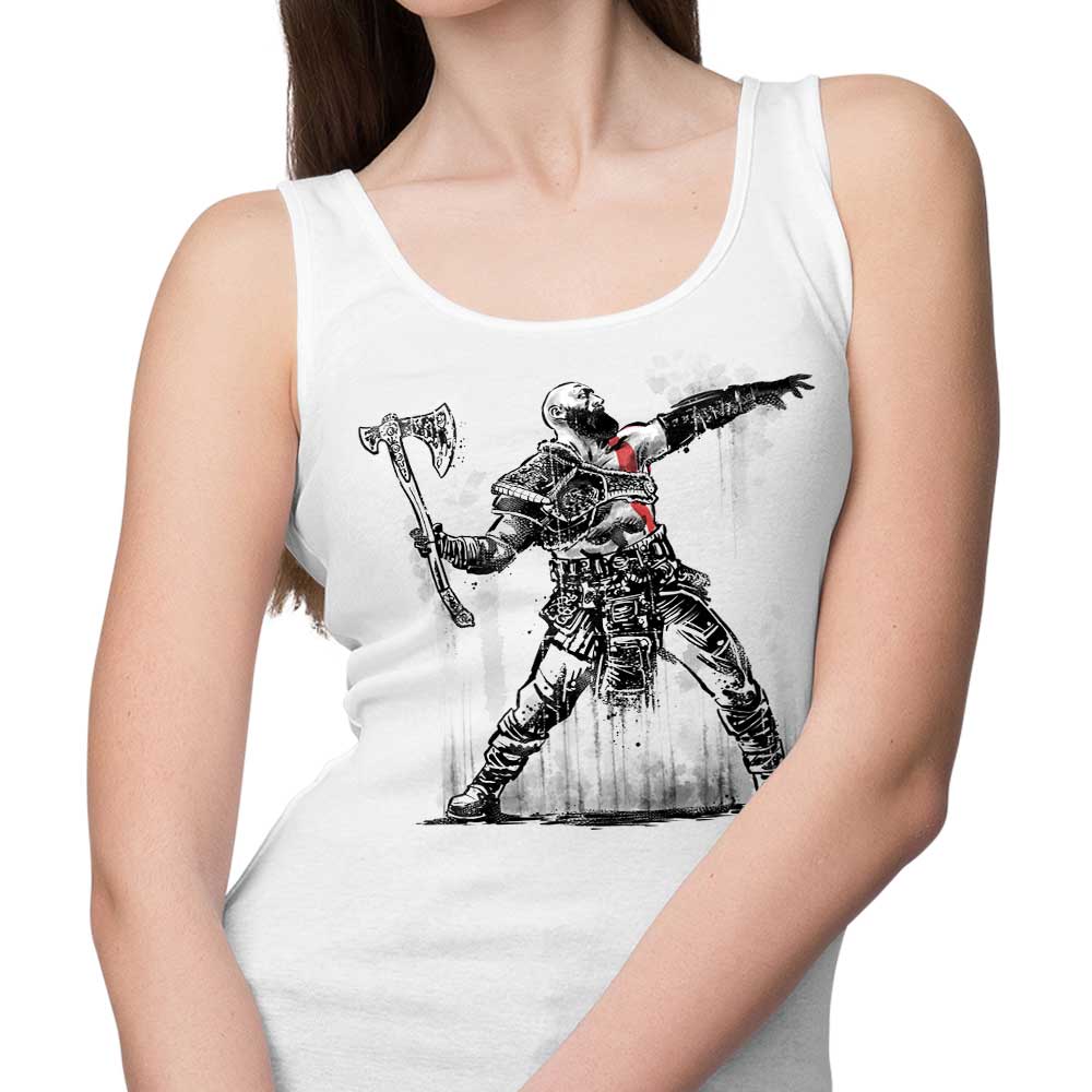 Zascanauta's Comfortable God Throwing Axe Men's/Unisex & Women's Tank Tops