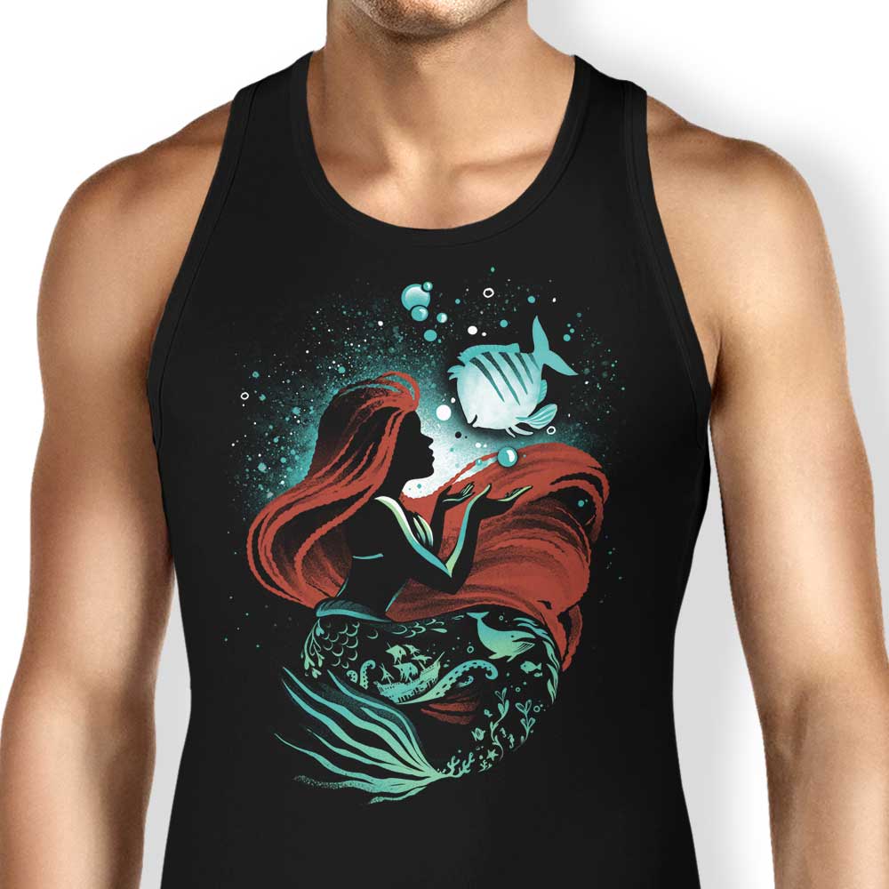 Alemaglia's Mermaid Song Stylish Men's and Women's Unisex Tank Top