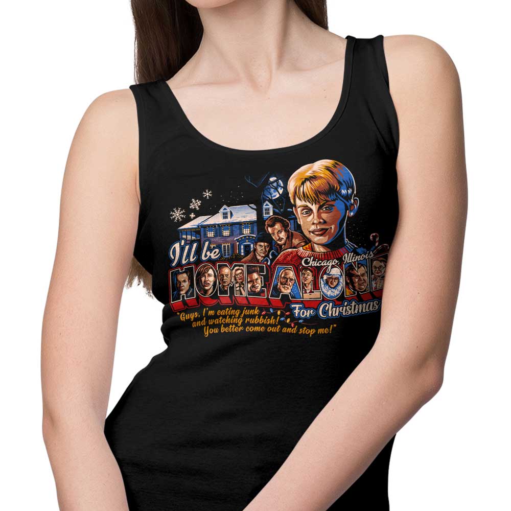 Comfortable 'Eating Junk and Watching Rubbish' Unisex & Women's Tank Tops