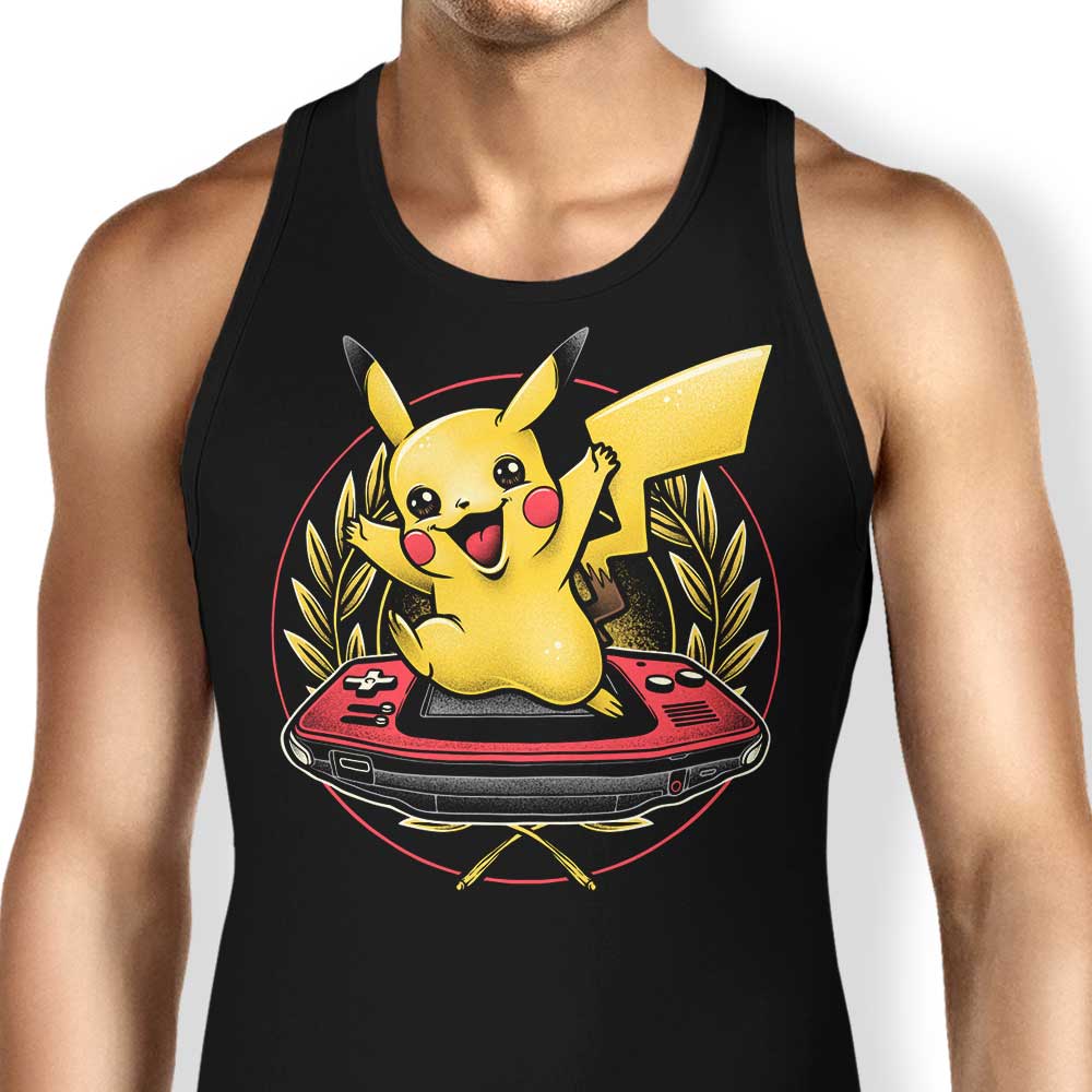 Unique Static Design Tank Top by Glitchygorilla