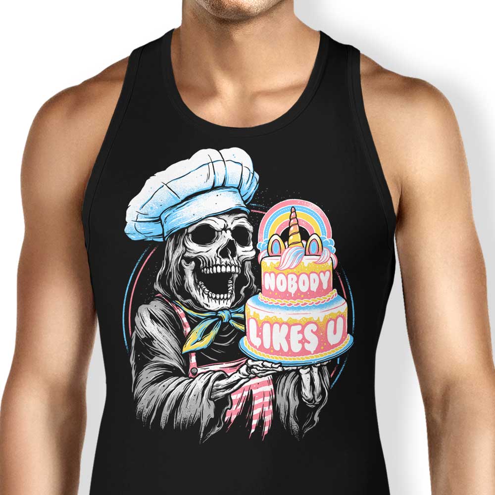 Doom Cake Brand Men's and Women's Comfortable Unisex Tank Top