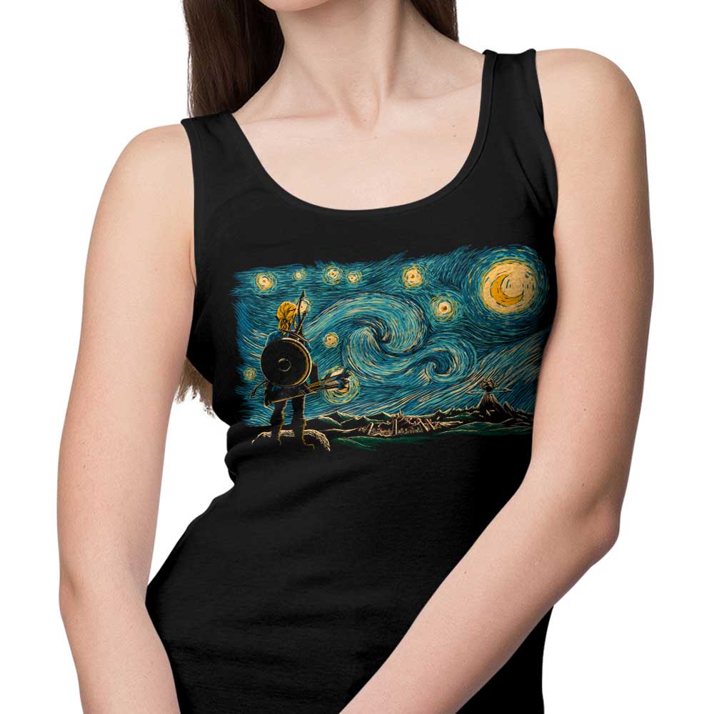 Ddjvigo's Cozy and Lightweight Starry Wild Tank Tops for Men and Women