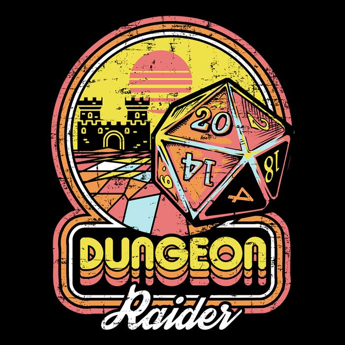 Artlahdesigns Dungeon Raider Men's and Women's Comfortable Tank Tops
