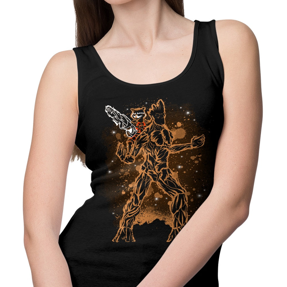 The Tree and Raccoon Design Women's Tank Top